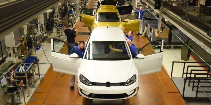 Der VW Golf ist über die Jahre deutlich gewachsen. VW Golf