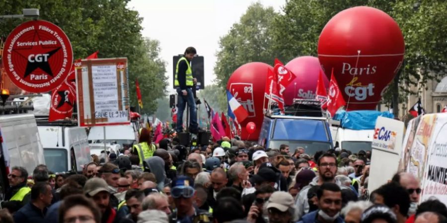 Die CGT und andere Gewerkschaften rufen zu Streiks im öffentlichen Dienst auf