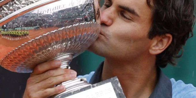 Federers schönster Moment im Stade Roland Garros: der Sieg 2009 Federers schönster Moment im Stade Roland Garros: der Sieg 2009