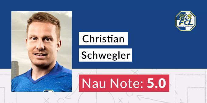Die Nau-Note für Christian Schwegler (FC Luzern). FC Luzern