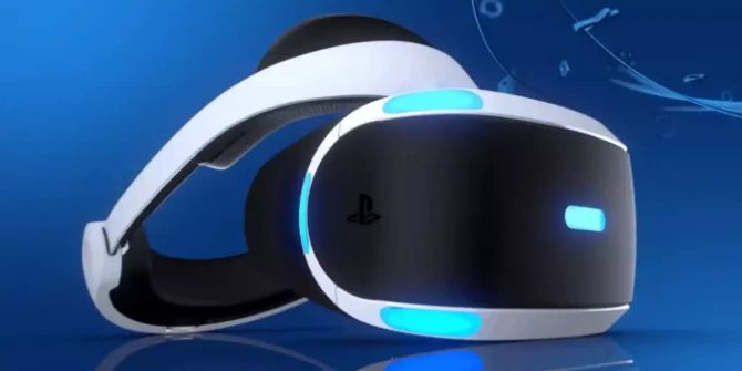 Playstation VR blau