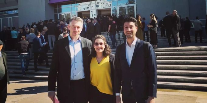 SP-Nationalrat besuchte anlässlich des Kongresses der Sozialistischen Partei Albaniens (SPA) die albanische Hauptstadt Tirana. Fabian Molina Albanien