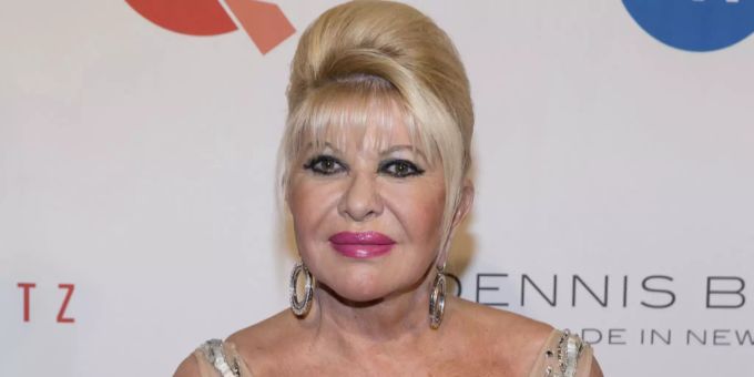 Ivana Trump ist die erste Frau von Donald Trump. donald trump