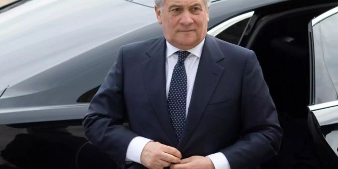 Antonio Tajani, Präsident des Europäischen Parlaments