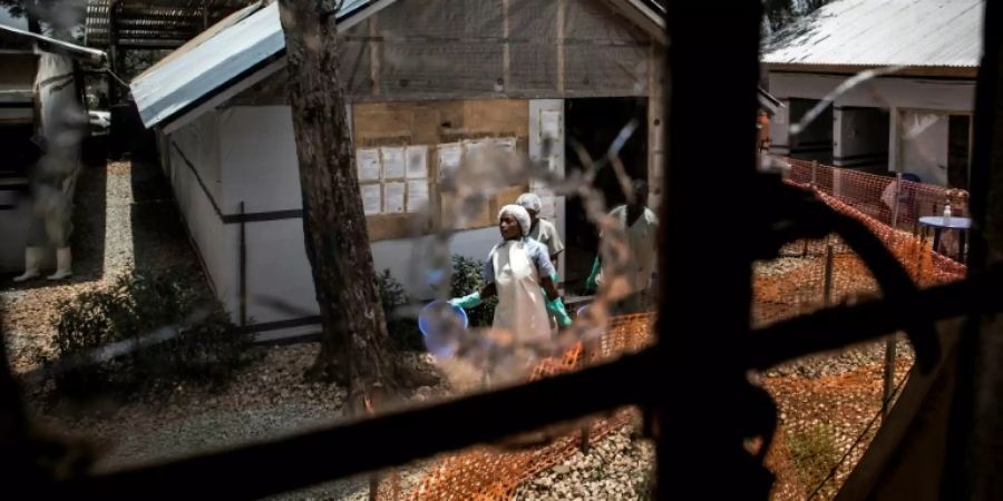 Das angegriffene Ebola-Behandlungszentrum in Butembo