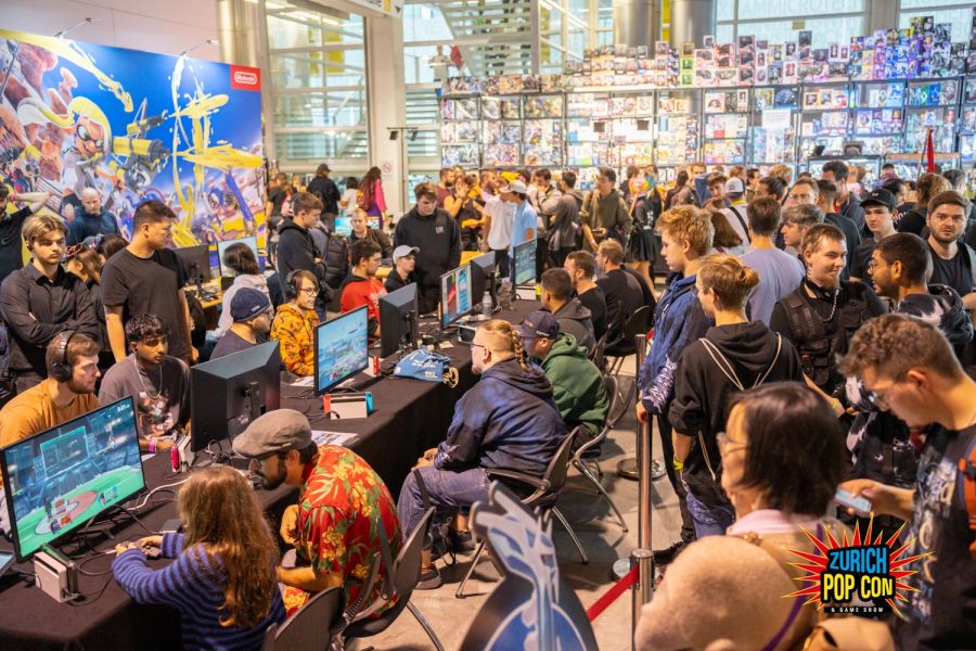 Aktuelle sowie Retro-Games können in der Gaming Zone an der ZURICH POP CON & Game Show gespielt werden.