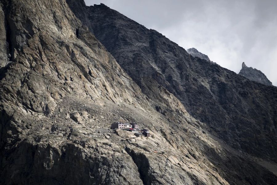 Auch in der Konkordiahütte sind die hohen Temperaturen eine Herausforderung.