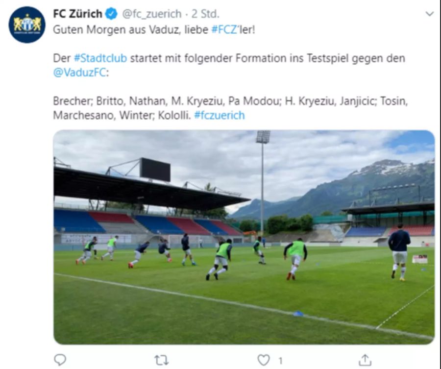 FC Zürich Super League