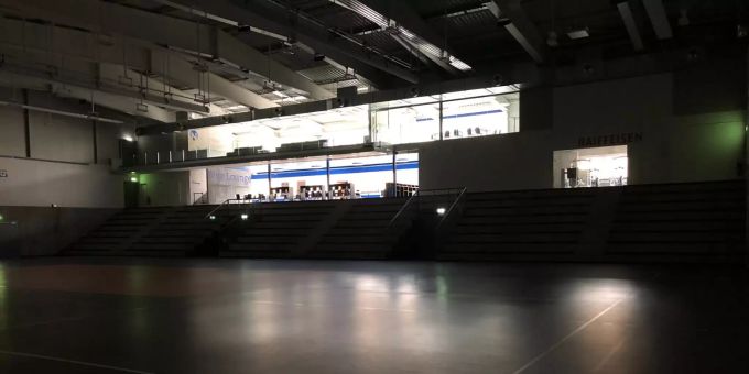 Lichterlöschen in der Betoncoupearena Schönenwerd: Wochenlang war keine Menschenseele in der Halle. Betoncoupearena Schönenwerd