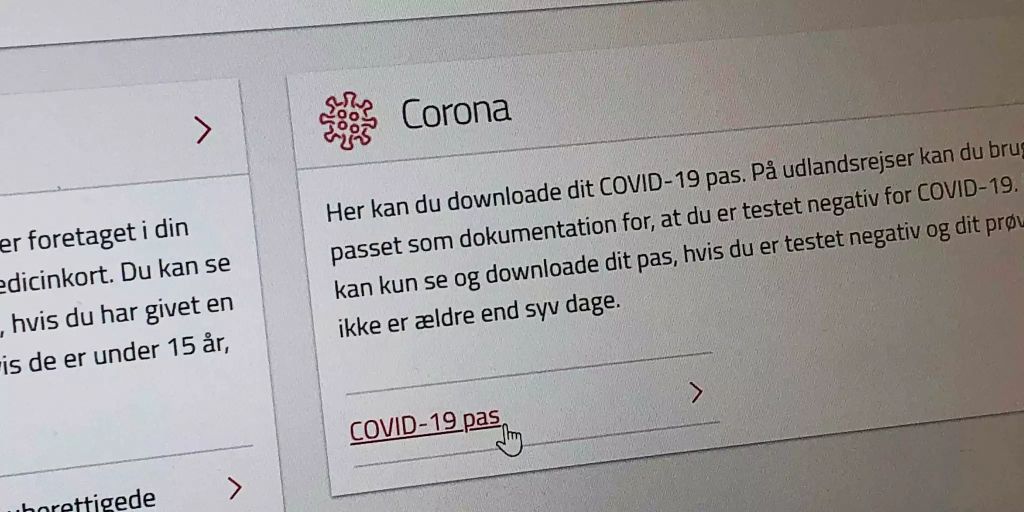 Dänemark führt Corona-Pass für Reisende ein