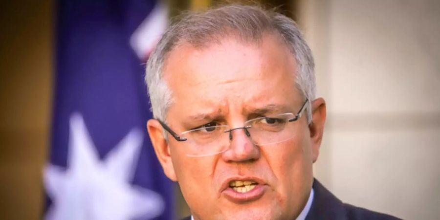 Australies Premierminister Scott Morrison