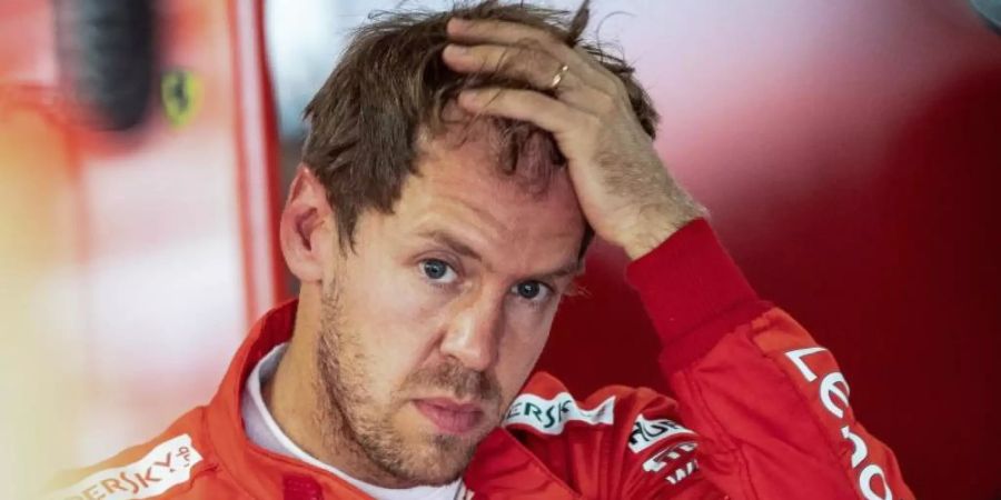 Vertritt momentan noch die deutschen Farben in der Formel 1: Ferrari-Pilot Sebastian Vettel. Foto: Fabian Sommer/dpa