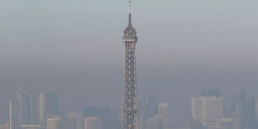 Smog wie hier in Paris ist in Frankreich keine Ausnahme