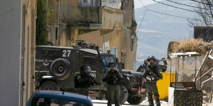 Israelische Soldaten im Dorf Jaabad im nördlichen Westjordanland. (Symbolbild) soldaten israel
