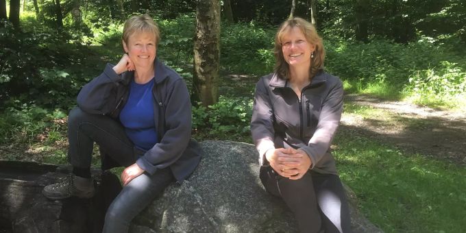 Susanne Hausherr und Evelyn Schwarz