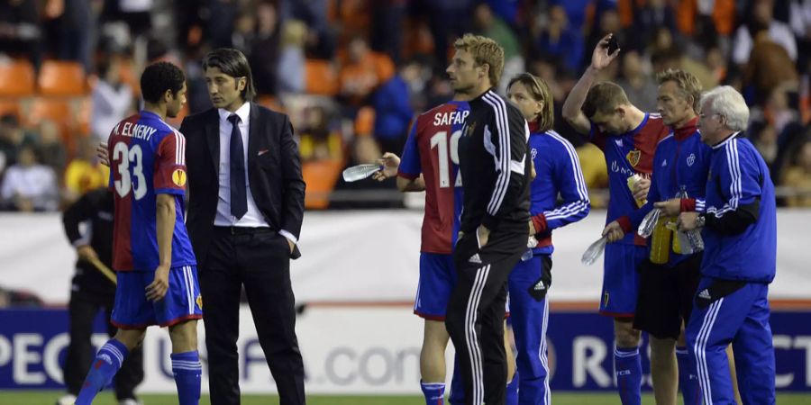 Während 99 Partien war er Trainer des FC Basel.