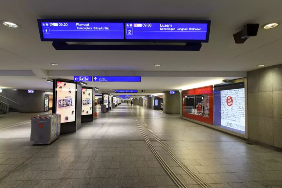 Bahnhof Coronavirus