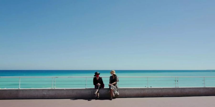 Wartet auf Touristen: Die Stadt Nizza