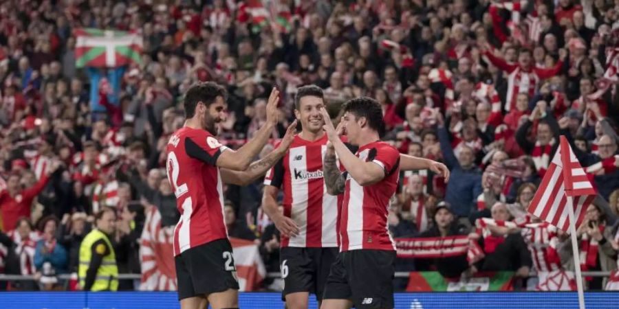 Das Team von Athletic Bilbao will das spanische Pokalfinale vor Publikum spielen. Foto: Edu Del Fresno/ZUMA Wire/dpa