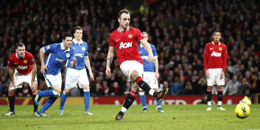 Der Karriere-Höhepunkt: 2008 wechselt Dimitar Berbatov zu Manchester United.