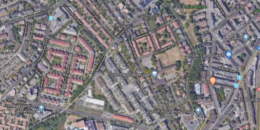 Bühlstrasse Dachterasse Unfall Tod