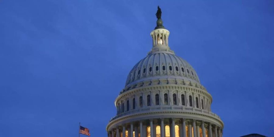 Die Kuppel des Kapitols in Washington. Foto: Patrick Semansky/AP/dpa