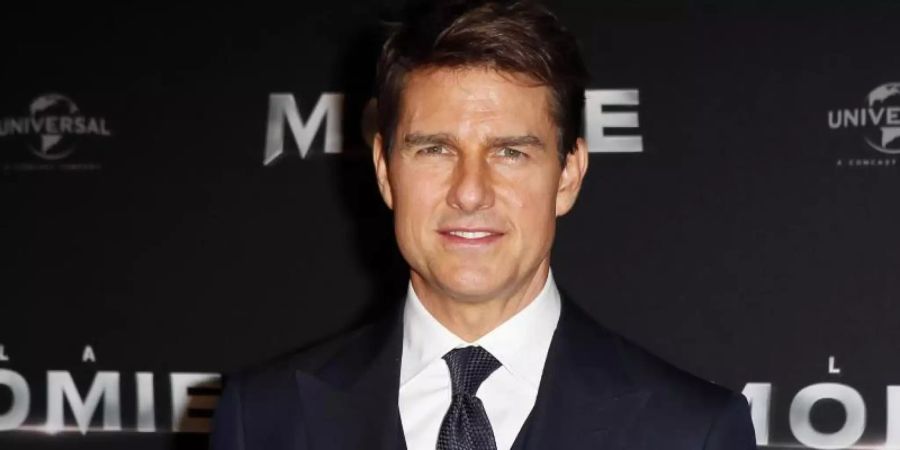 Tom Cruise: Der Schauspieler und die planen einen Dreh an Bord der ISS. Foto: Francois Mori/AP/dpa