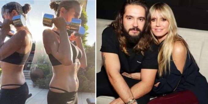 Ist sie etwa...? - Heidi Klum sorgt mit Bauch-Bild für Furore