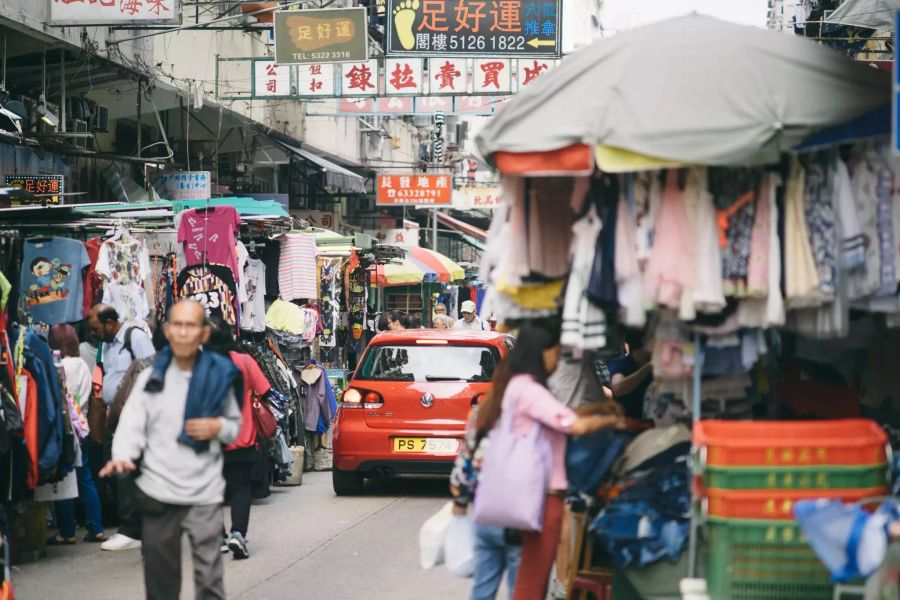 Markt in Asien