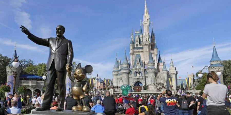 Die NBA-Saison soll im Disney World Resort in Orlando fortgesetztwwerden. Foto: John Raoux/AP/dpa