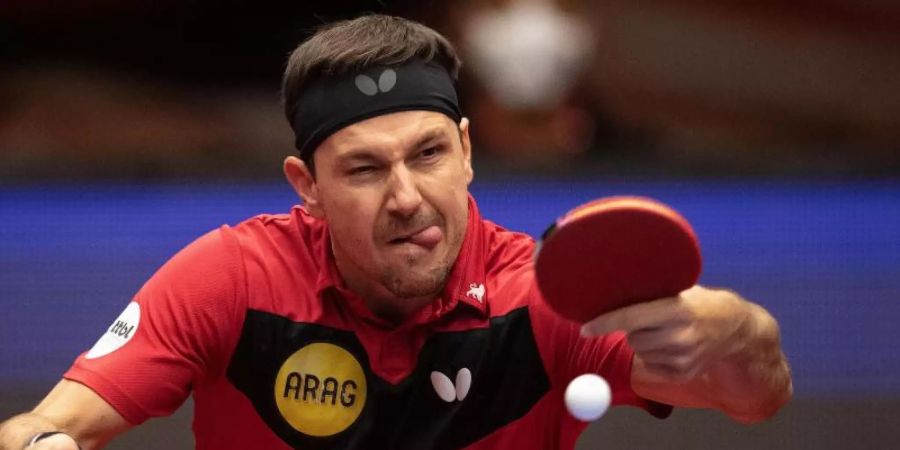 Schied mit Düsseldorf aus: Timo Boll. Foto: Marius Becker/dpa