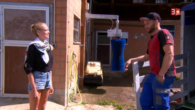 So richtigen Gefallen hat «Bauer ledig sucht»-Kandidat Peter an Hofdame Jamie noch nicht gefunden ... Bauer ledig sucht