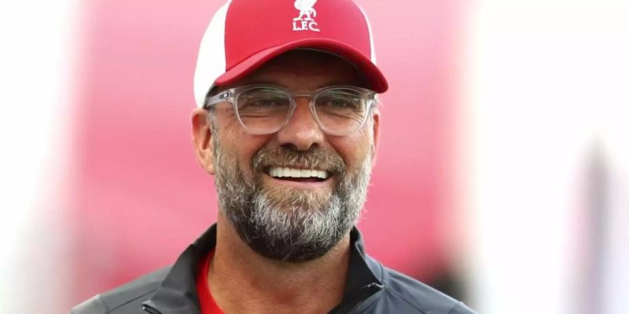 Freut sich auf die Saison: Liverpool-Coach Jürgen Klopp. Foto: Matthias Schrader/AP/dpa