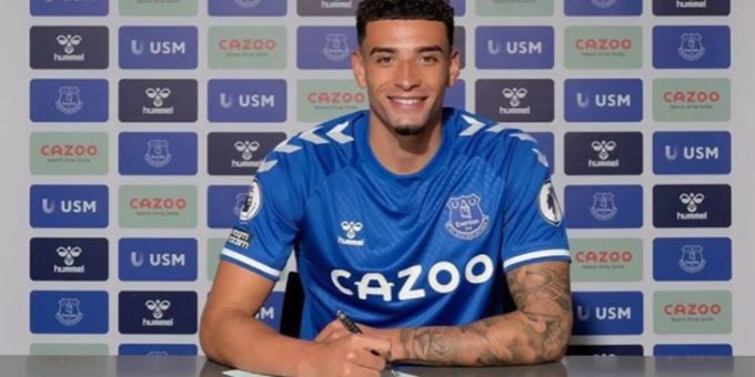 Der FC Everton schnappt sich den 22-jährigen Verteidiger Ben Godfrey von Absteiger Norwich City. FC Everton Ben Godfrey
