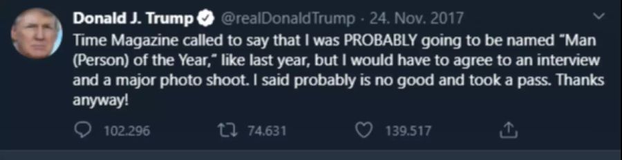 Donald Trump Twitter