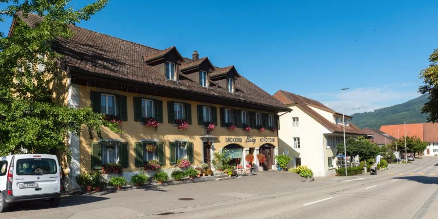 Bäckerei Bürgi an der Neuen Strasse in Kestenholz.