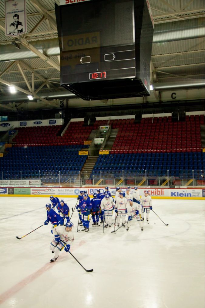 Training des EHC Kloten