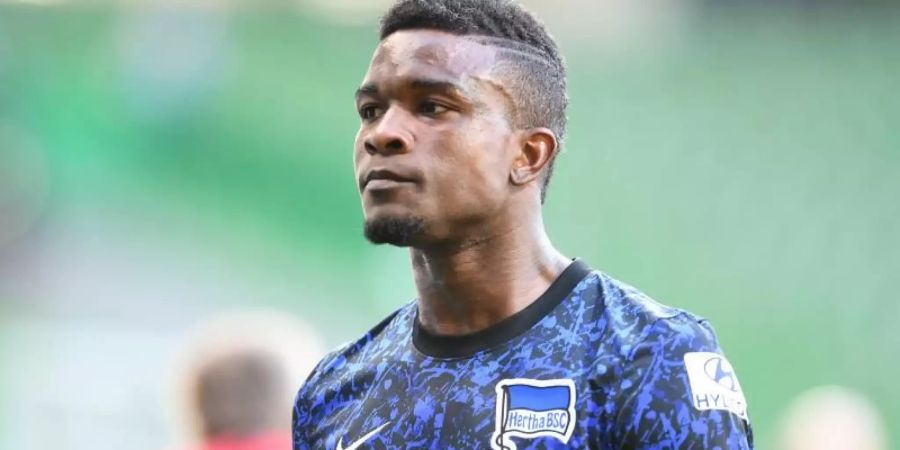 Könnte bei Hertha BSC erstmals in der Startelf stehen: Jhon Cordoba. Foto: Carmen Jaspersen/dpa