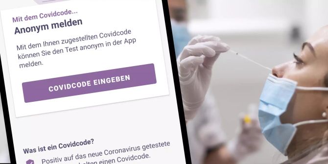 Covidcode SwissCovid App Coronavirus