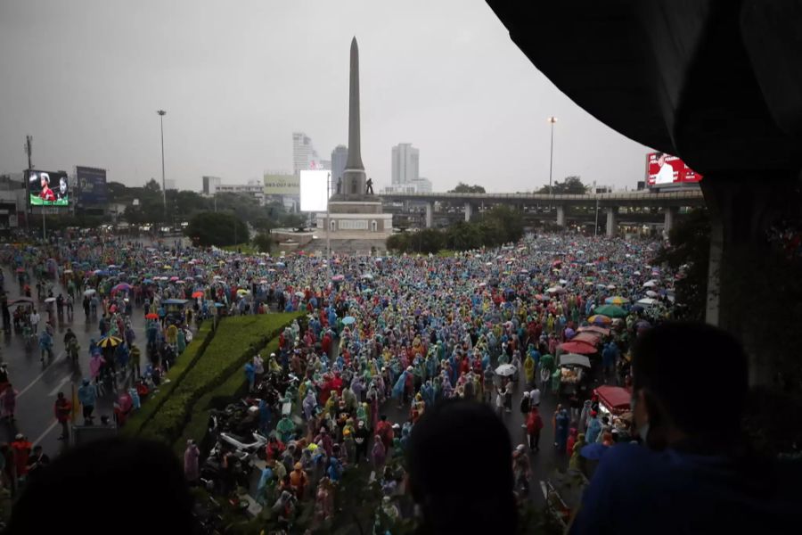 Thailand Bangkok Demonstrante proteste