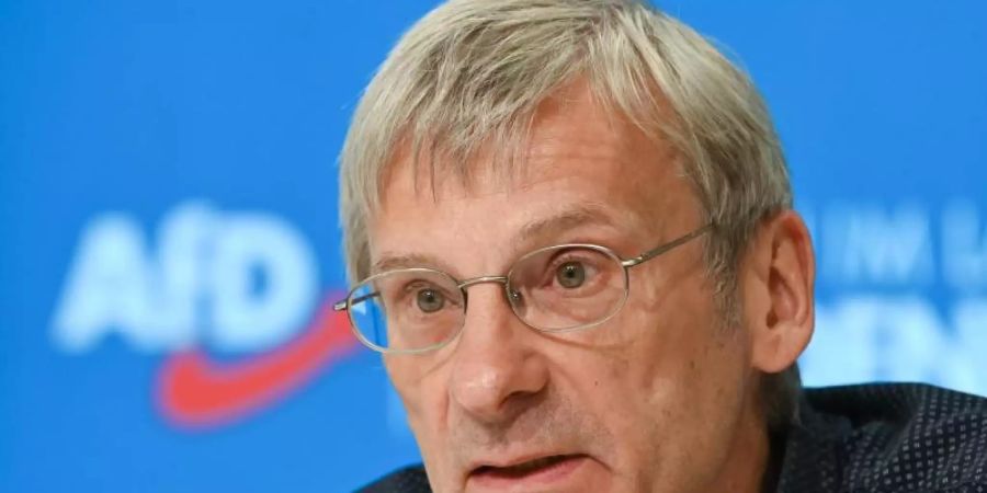 Hans-Christoph Berndt ist neuer Fraktionsvorsitzender der AfD im Brandenburger Landtag. Foto: Patrick Pleul/dpa-Zentralbild/dpa