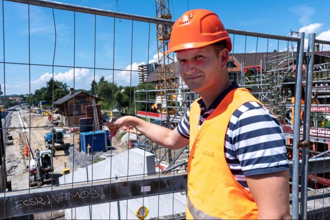 Marco Habegger leitet für die BLS das gesamte Projekt