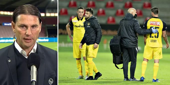 YB-Trainer Gerardo Seoane zeigt sich nach der 0:3-Blamage in Dänemark «sehr enttäuscht». BSC Young Boys