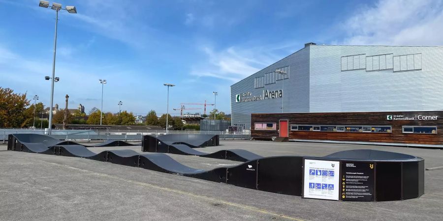 Pumptrack im Lido