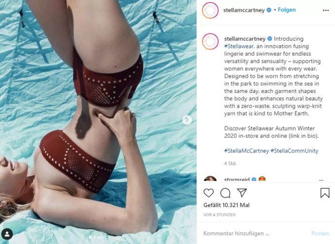 Ein Bikini von Stella McCartney. stella mccartney