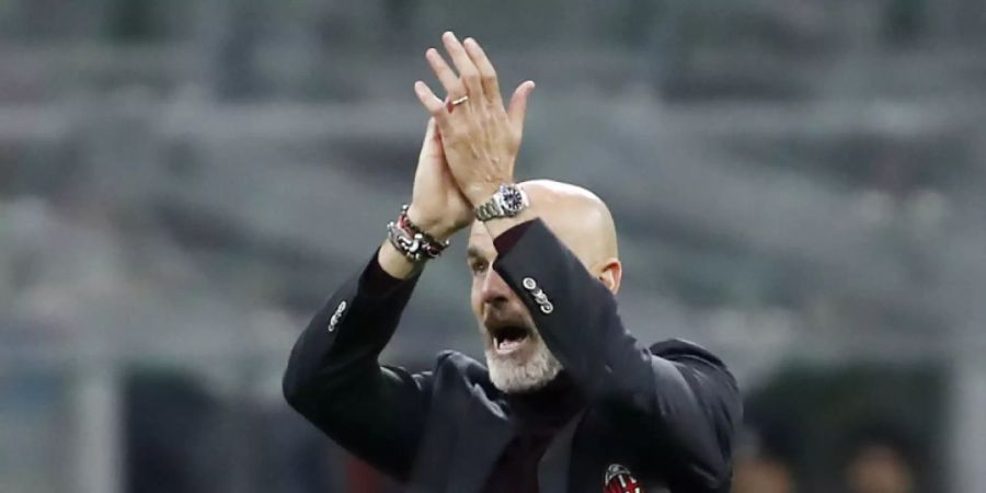 Stefano Pioli beklatscht seinen ersten Sieg als Milan-Trainer