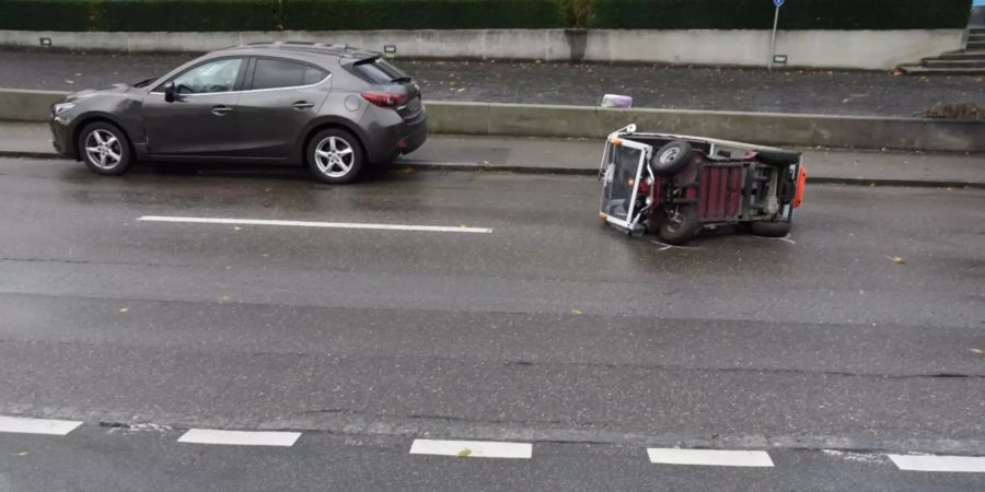 Unfall mit Elektromobil