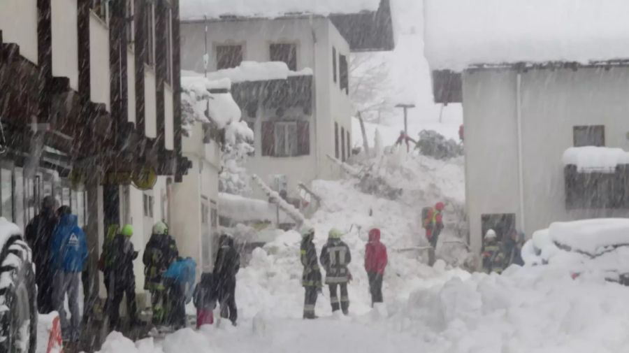 Schneechaos in Südtirol