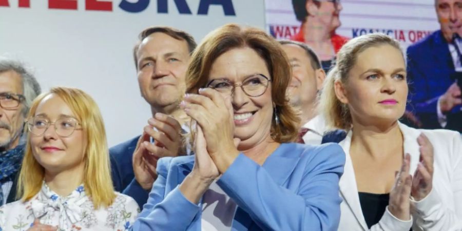 Malgorzata Kidawa-Blonska im Oktober