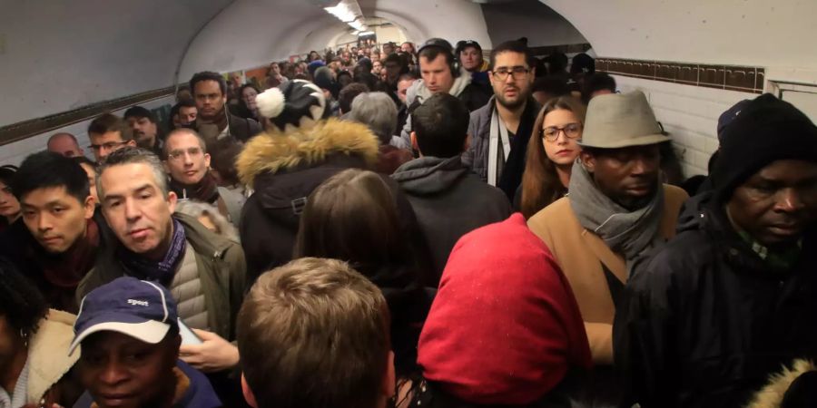 generalstreik in frankreich